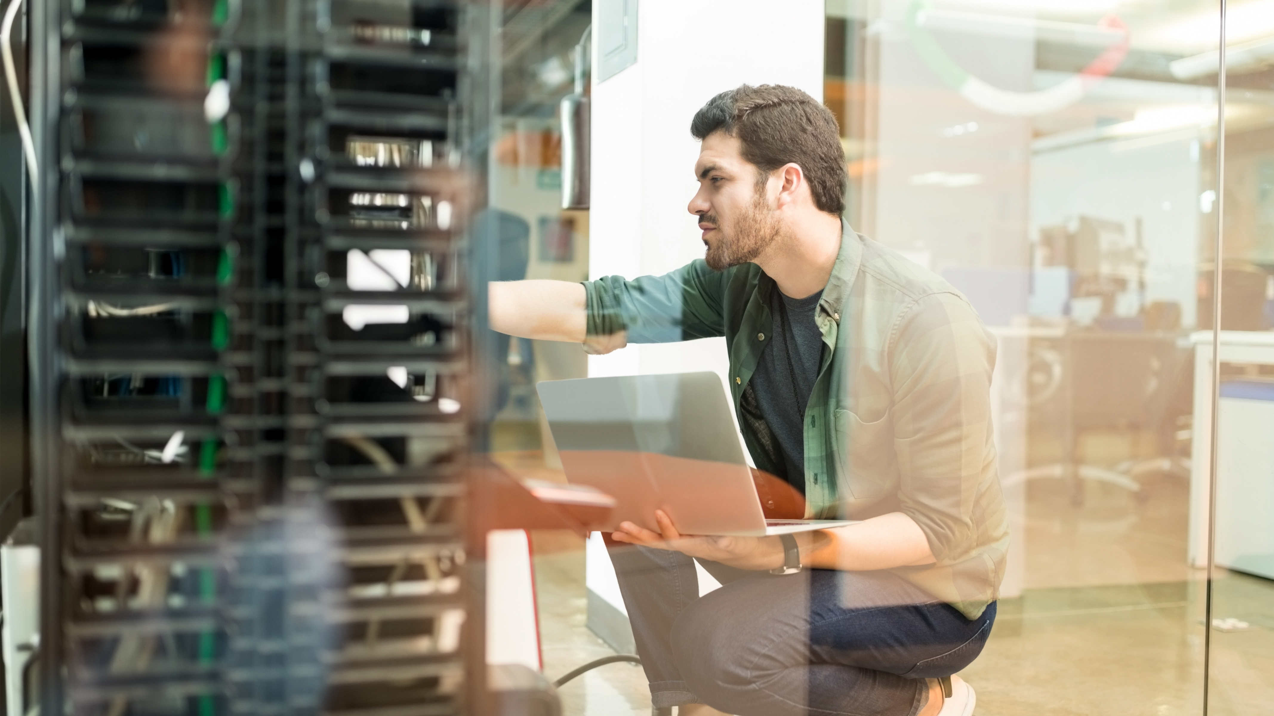 Cabling, patch panel work, and infrastructure setup